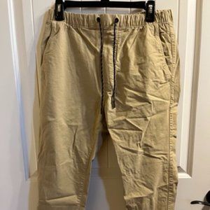 American Eagle Next Level Flex Khaki Jogger Size Small